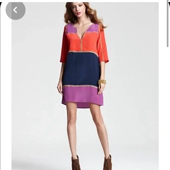 BCBGMaxAzria silk dress Aidas - Picture 3 of 10